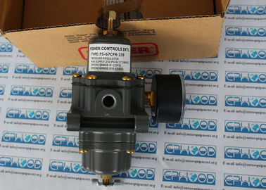 Bộ điều chỉnh bộ lọc 250 Psi Fisher 67CFR Van điều chỉnh áp suất Fisher để giảm áp suất