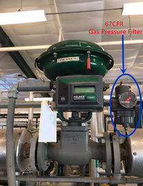 Bộ điều chỉnh bộ lọc 250 Psi Fisher 67CFR Van điều chỉnh áp suất Fisher để giảm áp suất