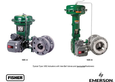 Bộ truyền động van màng hồi hương lò xo Fisher 1052, Bộ truyền động quay màng
