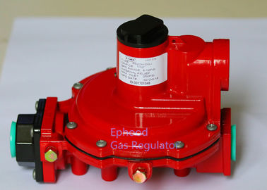 Màu đỏ Bộ điều chỉnh khí áp suất cao Fisher R622H LPG Sử dụng để nấu ăn, tuổi thọ cao