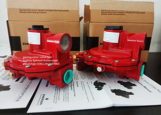 Bộ điều chỉnh khí áp suất cao Fisher LPG R622H-JGK Sử dụng để nấu ăn Đầu vào POL bằng đồng thau