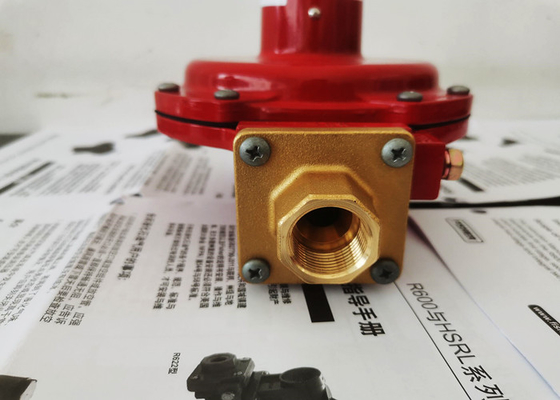 Bộ điều chỉnh khí áp suất cao Fisher LPG R622H-JGK Sử dụng để nấu ăn Đầu vào POL bằng đồng thau