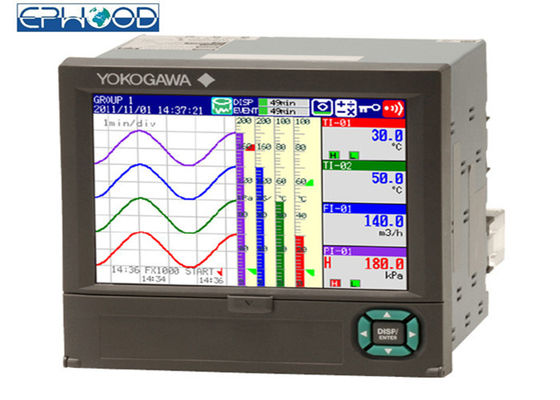 Original Yokogawa Japan Waterproof Paperless Recorder Fx1000 Series With Cf Card