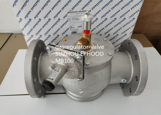 Ý Giuliani Anello Sản xuất MB100-6B Bộ điều chỉnh áp suất LPG bằng nhôm với van ngắt