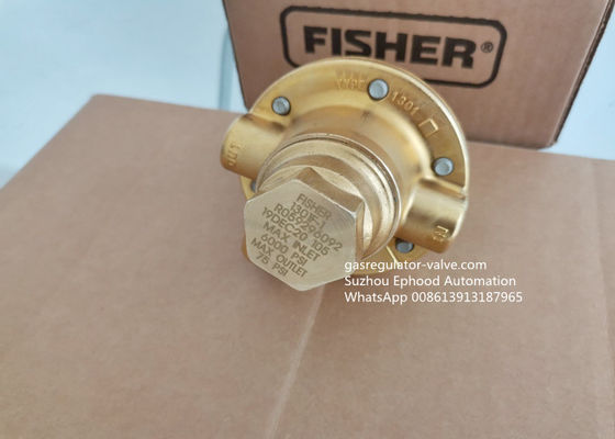 1301F-1 Model Fisher Bộ điều chỉnh khí đốt tự nhiên 1/4 inch Kết nối cuối Fisher Thân bằng đồng thau