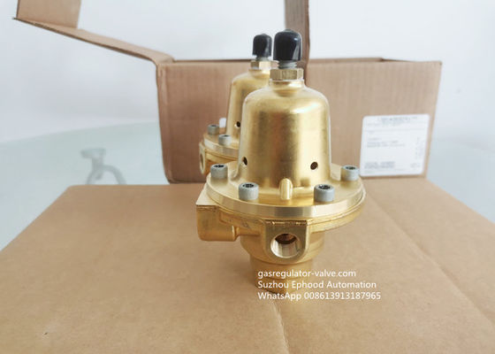 1301F-1 Model Fisher Bộ điều chỉnh khí đốt tự nhiên 1/4 inch Kết nối cuối Fisher Thân bằng đồng thau